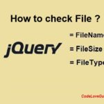 How to check File Type and Size in jQuery