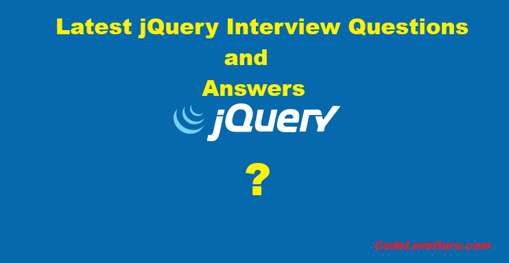 jQuery Interview Questions and Answers